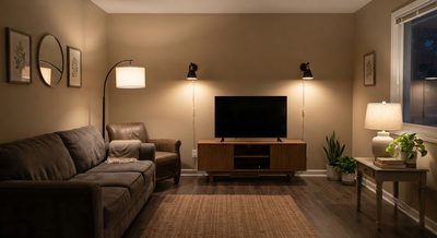 Layered Lighting on a Realistic Budget: A Living Room Plan