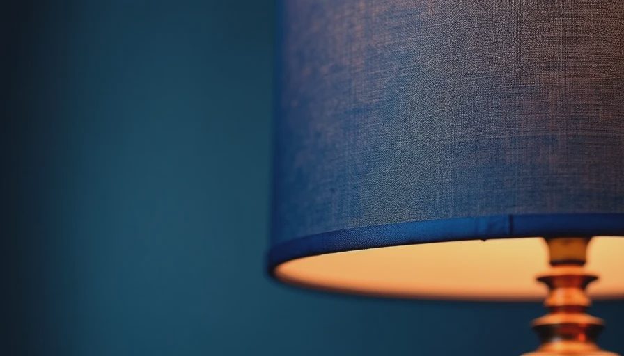 Visual context for lamp shades and
