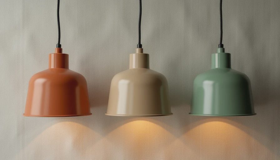 Visual context for pendant light shades
