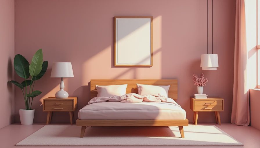 Wooden bedside table lamps: how to choose ones that make a bedroom feel calm