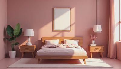 Wooden bedside table lamps: how to choose ones that make a bedroom feel calm