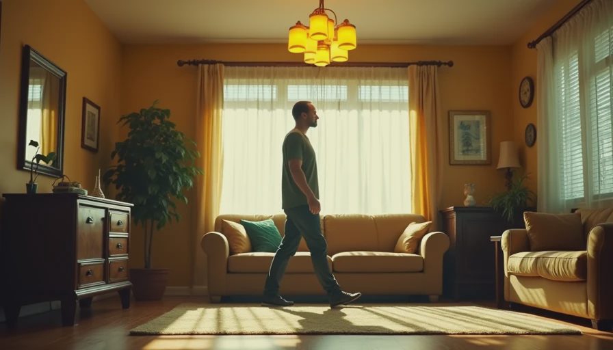 Visual context for yellow lamp shades