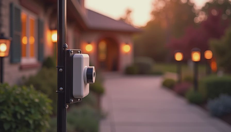 Visual context for low voltage landscape lighting