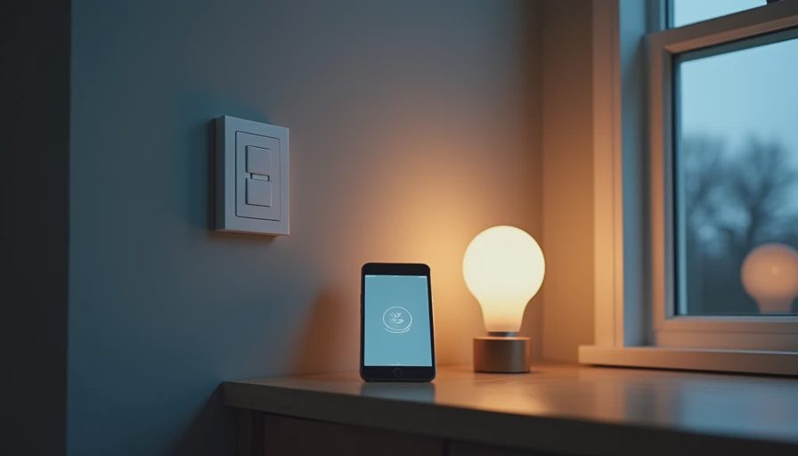 Illustration for smart light switch
