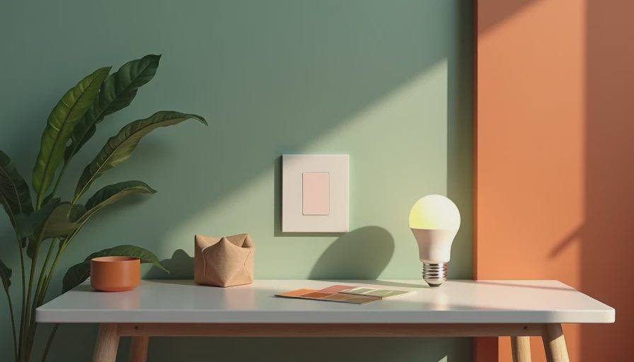 Visual context for hue light bulbs