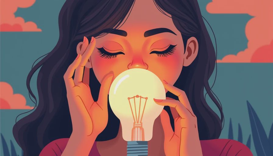 Visual context for energy efficient light bulbs
