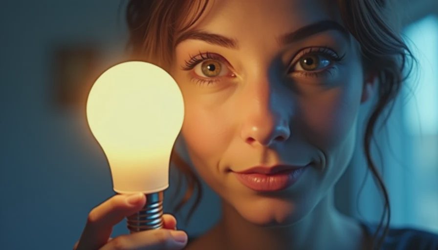 Visual context for rechargeable light bulbs