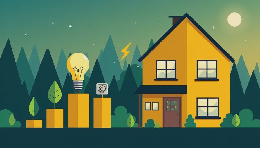 Visual context for energy saving light bulbs