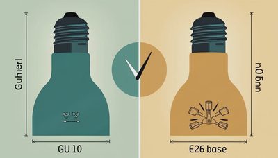 GU10 vs E26 base: How to Choose the Right Light Bulb