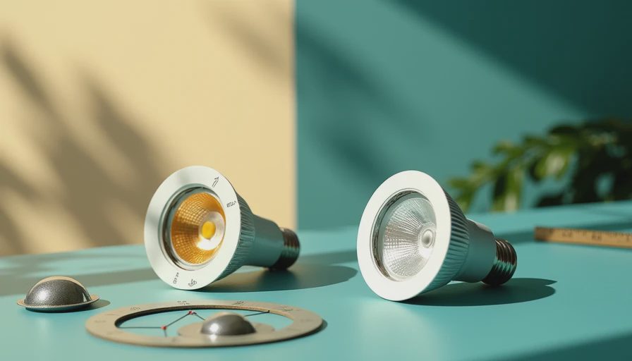 Visual context for BR30 vs PAR38 bulb
