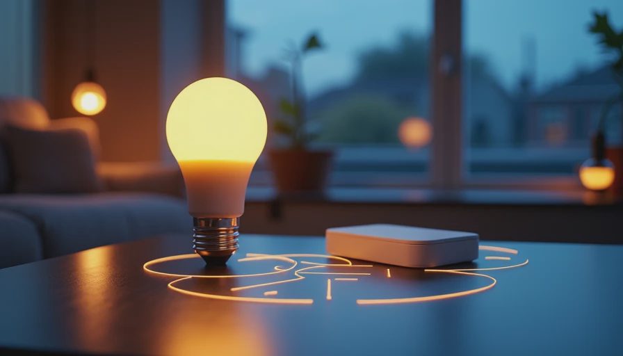 Visual context for zigbee vs wifi smart bulbs