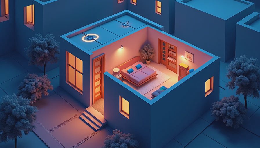 Illustration for how far apart should recessed lights be